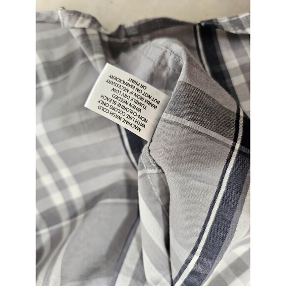 U.S. Polo Assn Men's Stretch Button Down Casual Long Sleeve Plaid Shirt Size XXL - Picture 11 of 11